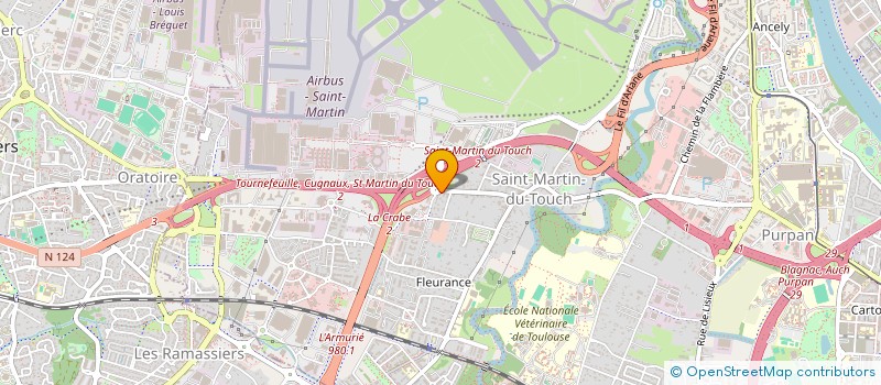 localisation de l'entreprise MADAME MARION BONTEMPI  TOULOUSE
