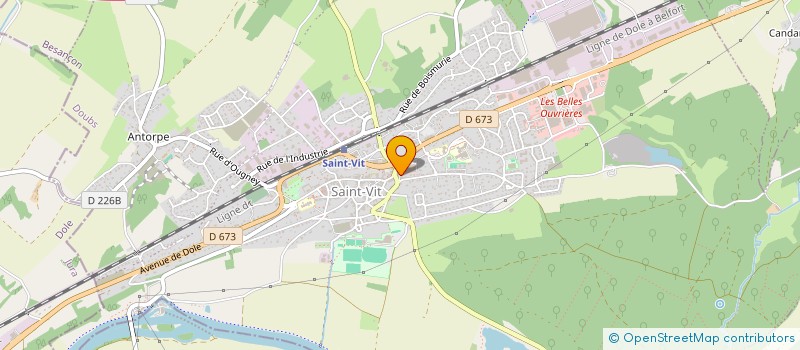 localisation de l'entreprise MADAME MARION BONVALOT  SAINT-VIT