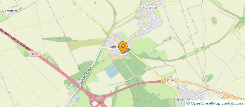 localisation de l'entreprise MADAME MARION BORDIGNON  TRESSANGE