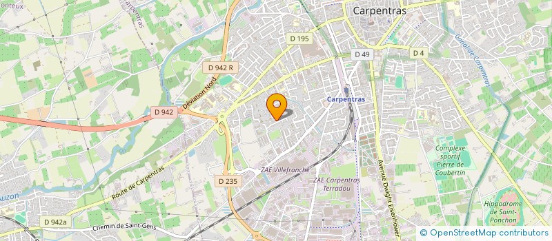 localisation de l'entreprise MADAME MARION BOUBY  CARPENTRAS