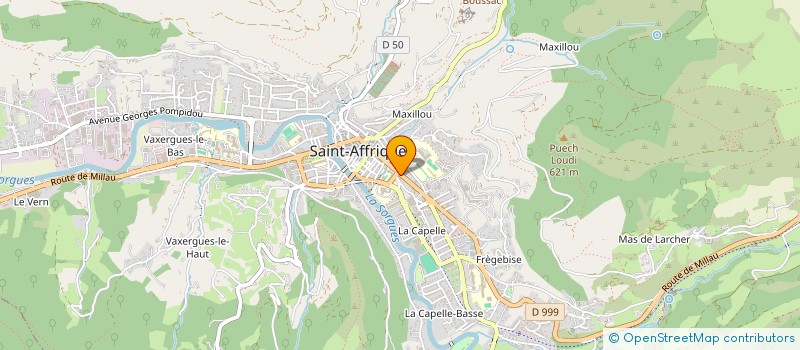 localisation de l'entreprise MADAME MARION BOUISSAC à SAINT-AFFRIQUE