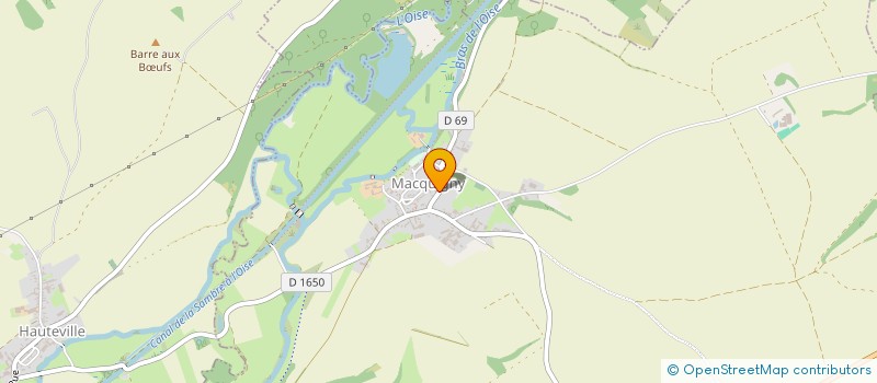 localisation de l'entreprise MADAME MARION BOULEAU à MACQUIGNY
