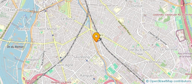localisation de l'entreprise MADAME MARION BOULET à TOULOUSE