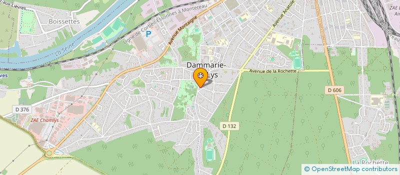 localisation de l'entreprise MADAME MARION BOURGEOIS à DAMMARIE-LES-LYS