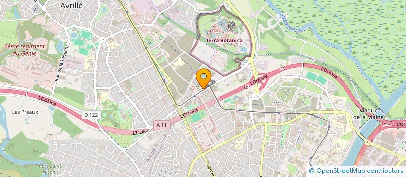 localisation de l'entreprise MADAME MARION BOURGOIN à ANGERS