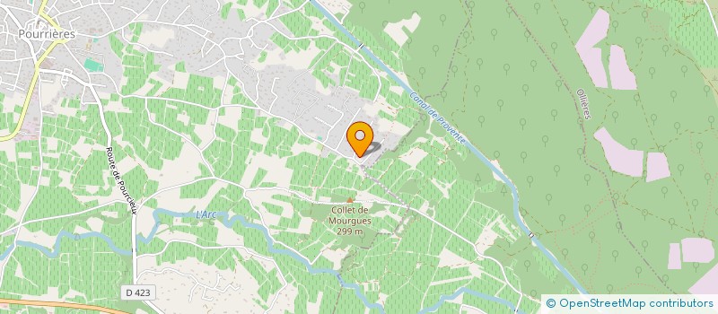 localisation de l'entreprise MADAME MARION BOURRELLY  SAINTE-LUCE