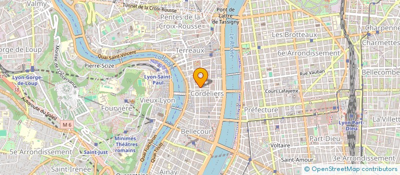 localisation de l'entreprise MADAME MARION BOUTOILLE  LYON