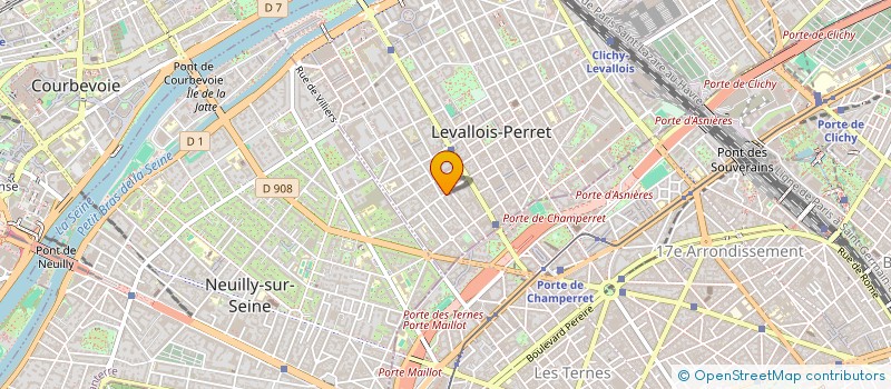 localisation de l'entreprise MADAME MARION BRAMI à LEVALLOIS-PERRET