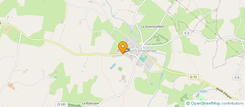 localisation de l'entreprise MADAME MARION BRANCHU  ERDRE-EN-ANJOU