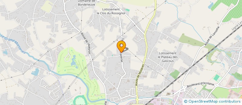 localisation de l'entreprise MADAME MARION BRAZ  MONTAUBAN