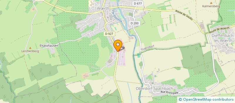 localisation de l'entreprise MADAME MARION BREINIG  MORSBRONN-LES-BAINS