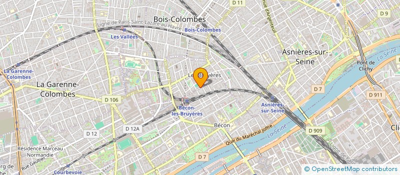 localisation de l'entreprise MADAME MARION BREIT  ASNIERES-SUR-SEINE