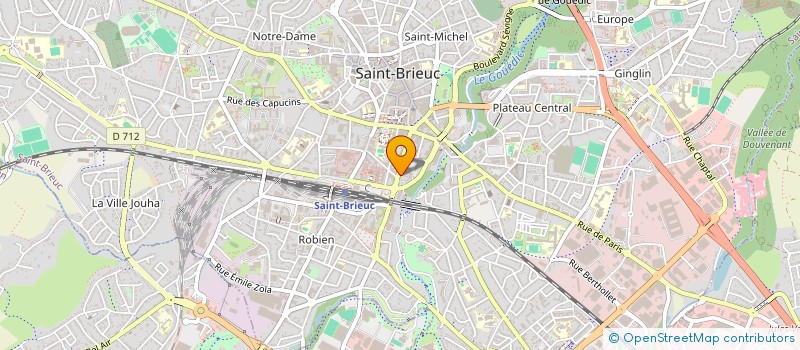 localisation de l'entreprise MADAME MARION BREJOIN à SAINT-BRIEUC