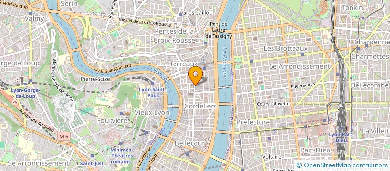 localisation de l'entreprise MADAME MARION BREMANT à LYON 1ER