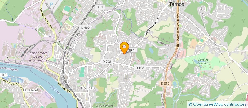 localisation de l'entreprise MADAME MARION BRENUCHON  BOUCAU