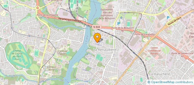 localisation de l'entreprise MADAME MARION BRETON  NANTES