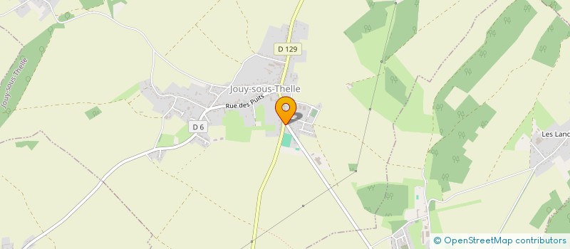 localisation de l'entreprise MADAME MARION BROCVIELLE  JOUY-SOUS-THELLE