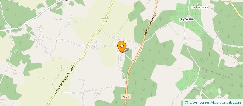 localisation de l'entreprise MADAME MARION BRODU  CHATEAU L'EVEQUE