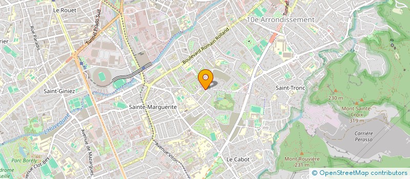 localisation de l'entreprise MADAME MARION BRUN à MARSEILLE