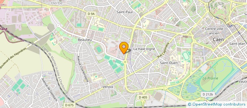 localisation de l'entreprise MADAME MARION BRUNEAUX à CAEN