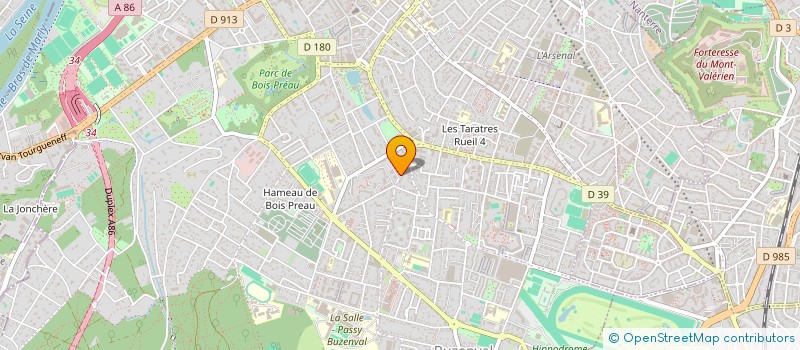 localisation de l'entreprise MADAME MARION BRUNIN à RUEIL-MALMAISON