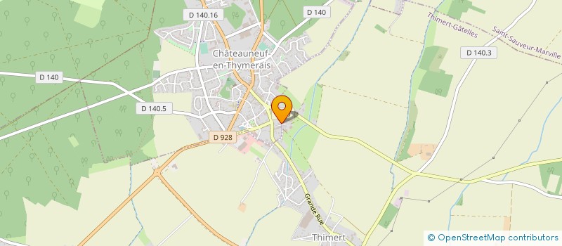localisation de l'entreprise MADAME MARION BUFFAULT à CHATEAUNEUF-EN-THYMERAIS