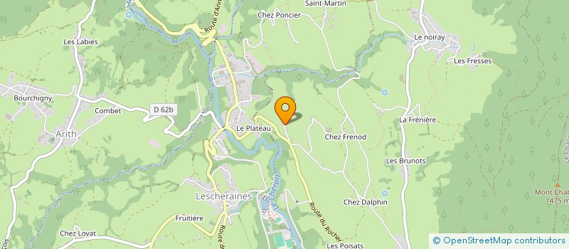localisation de l'entreprise MADAME MARION BUTLER à LA MOTTE-EN-BAUGES