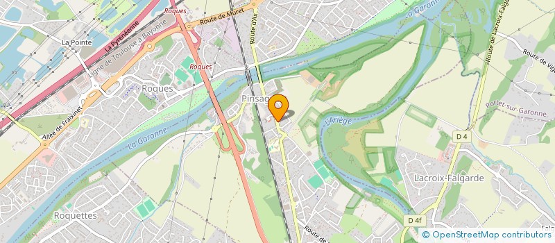 localisation de l'entreprise MADAME MARION CABANDE  PINS-JUSTARET