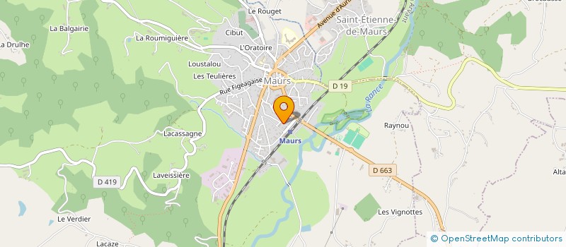 localisation de l'entreprise MADAME MARION CABEZON à MAURS
