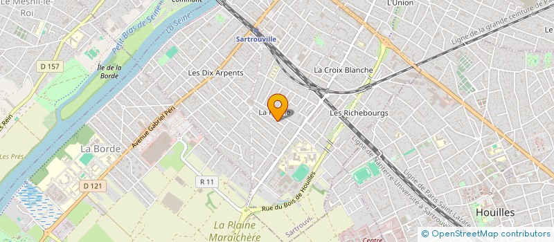 localisation de l'entreprise MADAME MARION CABRERA LUPION  SARTROUVILLE