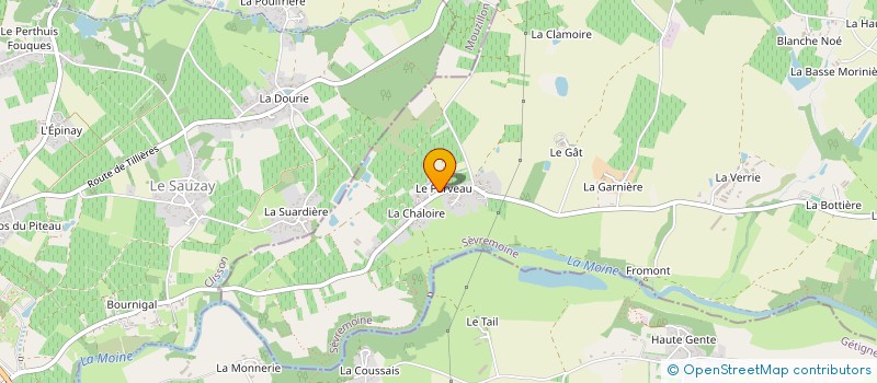 localisation de l'entreprise MADAME MARION CADIOU  SEVREMOINE