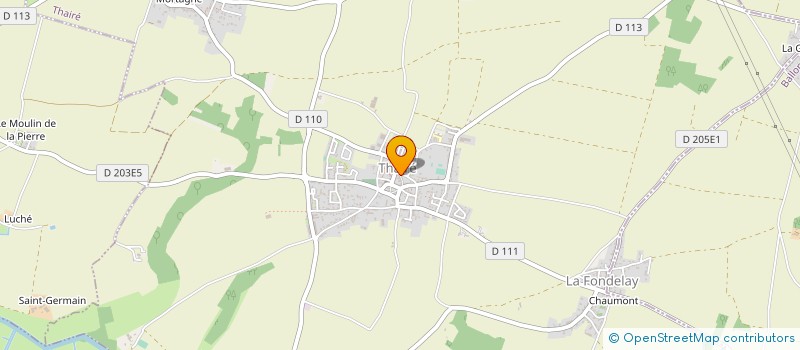 localisation de l'entreprise MADAME MARION CALBE  THAIRE