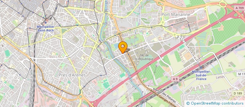 localisation de l'entreprise MADAME MARION CAMON à MONTPELLIER