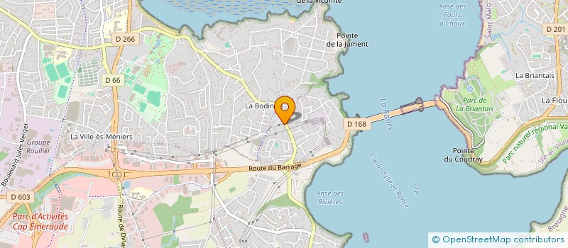 localisation de l'entreprise MADAME MARION CAMPAN  DINARD