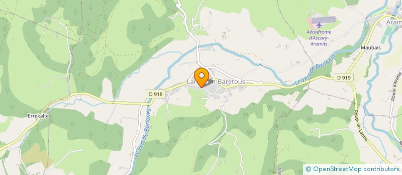 localisation de l'entreprise MADAME MARION CAMPS  LANNE-EN-BARETOUS