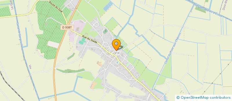 localisation de l'entreprise MADAME MARION CANTIN  CHAILLE-LES-MARAIS