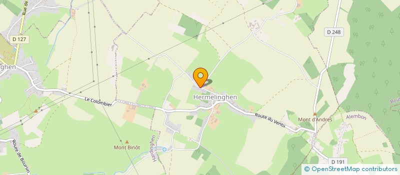localisation de l'entreprise MADAME MARION CARBONNIER  HERMELINGHEN