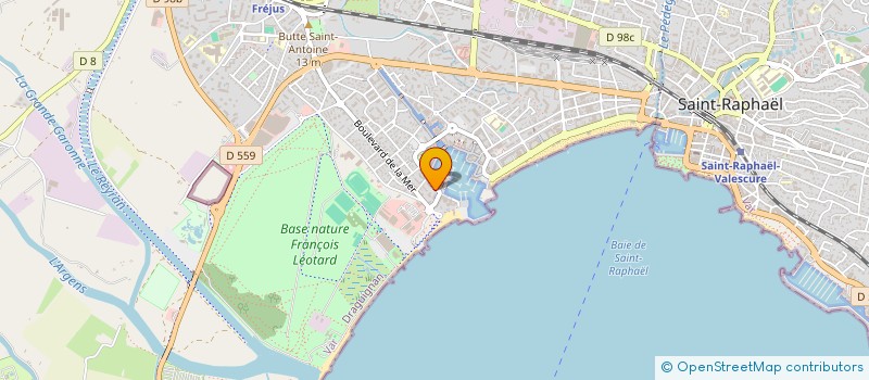 localisation de l'entreprise MADAME MARION CARRARA à FREJUS