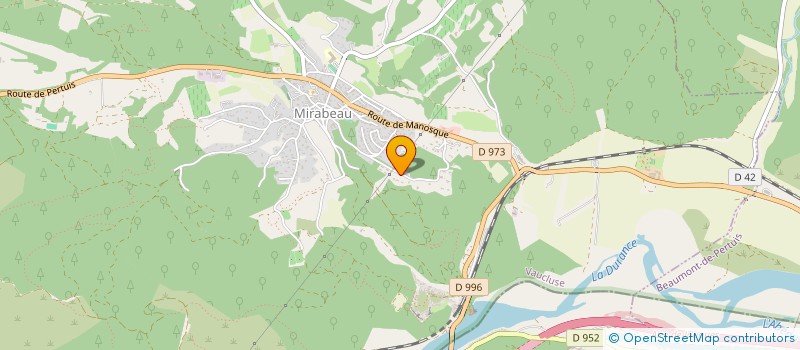 localisation de l'entreprise MADAME MARION CARRE  MIRABEAU