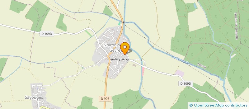 localisation de l'entreprise MADAME MARION CARRET  NOIRON-SOUS-GEVREY