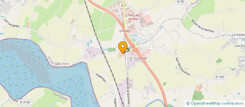 localisation de l'entreprise MADAME MARION CARRETTE  LE VAL-SAINT-PERE