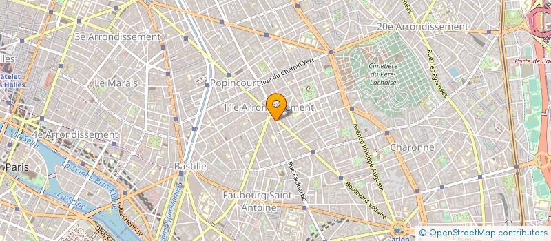 localisation de l'entreprise MADAME MARION CARVALHO  PARIS