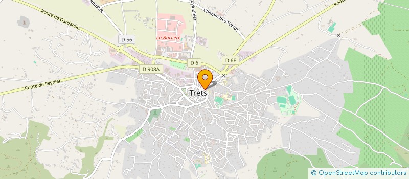 localisation de l'entreprise MADAME MARION CASACCHIA  TRETS