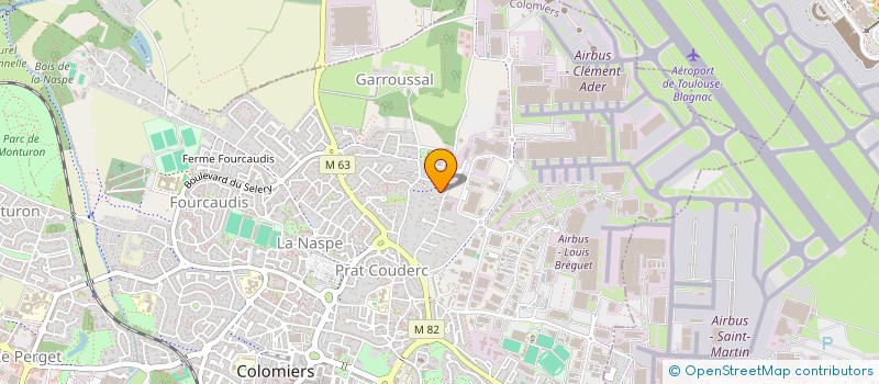 localisation de l'entreprise MADAME MARION CATALA à COLOMIERS