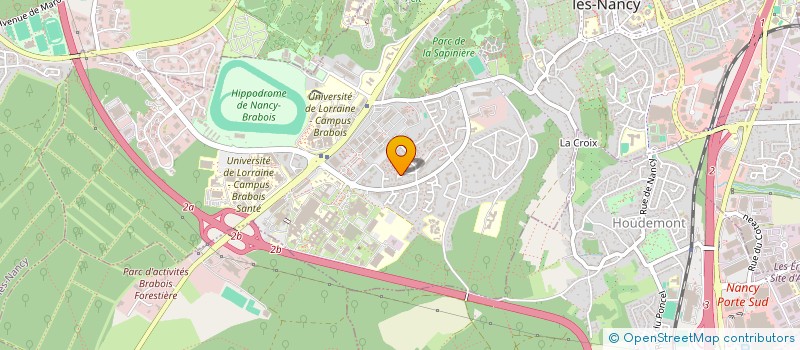 localisation de l'entreprise MADAME MARION CAUVIN  VANDUVRE-LES-NANCY