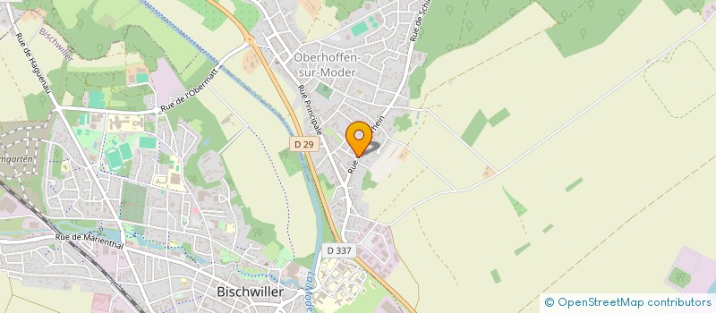 localisation de l'entreprise MADAME MARION CAVORET  KALTENHOUSE