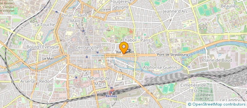 localisation de l'entreprise MADAME MARION CAZIER  RENNES