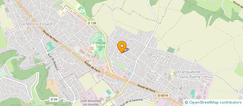 localisation de l'entreprise MADAME MARION CELINE BUQUET  FRANQUEVILLE-SAINT-PIERRE