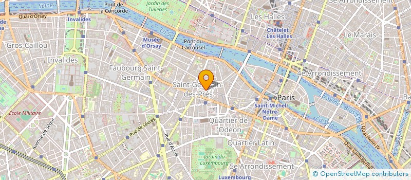 localisation de l'entreprise MADAME MARION CEVAER  PARIS