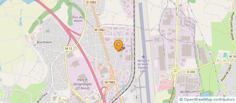 localisation de l'entreprise MADAME MARION CHARPIN  ANDREZIEUX-BOUTHEON